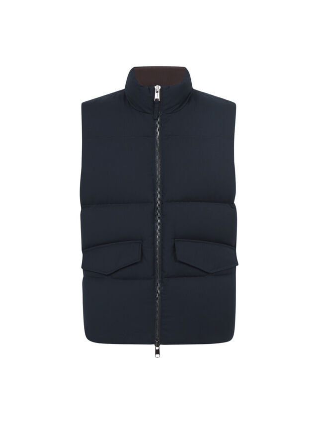 Jets Quilted Sleeveless Gilet